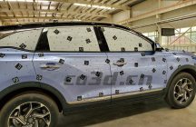 汽车车身三维扫描逆向设计